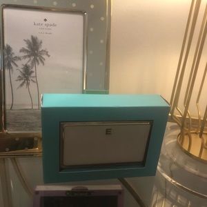 NWT Kate Spade Initial “E” Business Card Holder